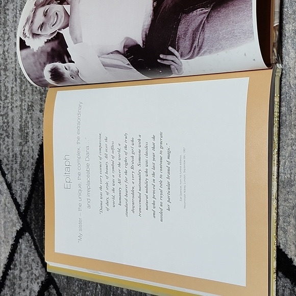 THE PEOPLE'S PRINCESS DIANA, PRINCESS OF WALES 1961-1997 HARDBACK BOOK - Picture 15 of 16